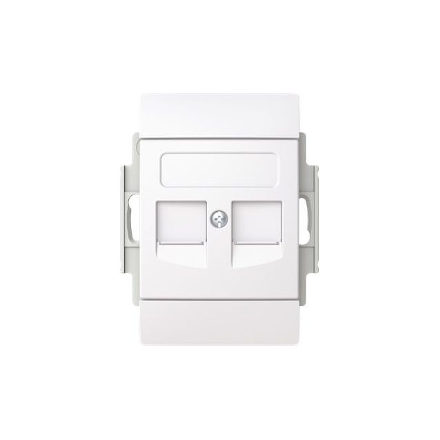 Datarasia Datarasia 2xRJ45 keyston 100mm SAGA