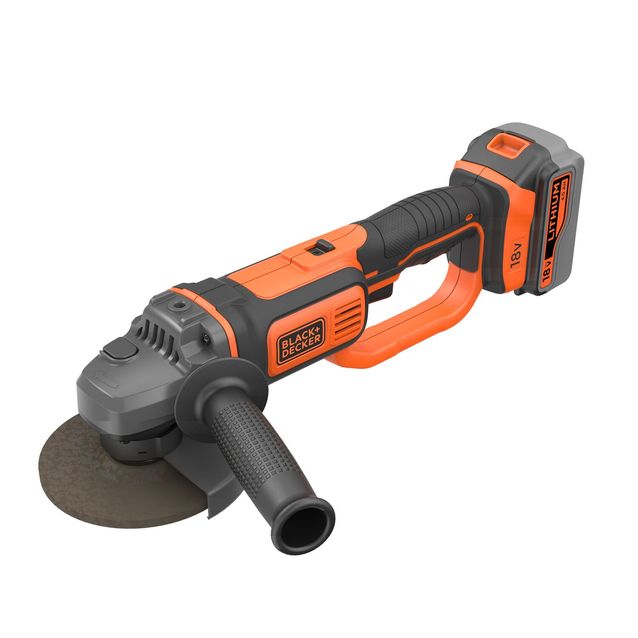 Akkukulmahiomakone Black+Decker BCG720M1 Ø125 mm 4,0 Ah akulla