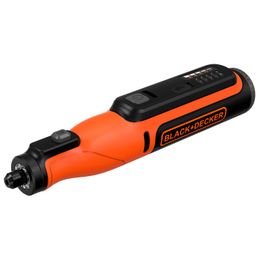 Monitoimityökalu Black+Decker BCRT8IK 7,2V akulla + 52 tarviketta