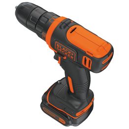 Akkuporakone Black+Decker BDCDD12 12V 1,5 Ah akulla
