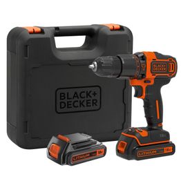Akkuiskuporakone Black+Decker BDCHD18KB 18V 2x1,5 Ah akulla