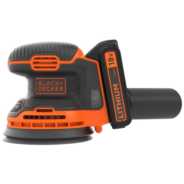 Epäkeskohiomakone Black+Decker BDCROS18 18V 1,5 Ah akulla