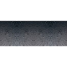 Valokuvatapetti Quattro Drops 8-osainen 372x280cm, harmaa