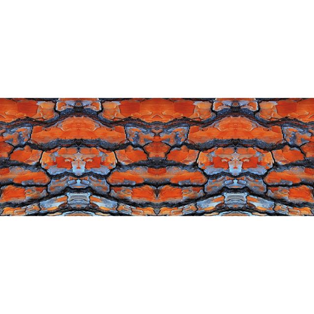 Valokuvatapetti Quattro Red metal 8-osainen 372x280 cm