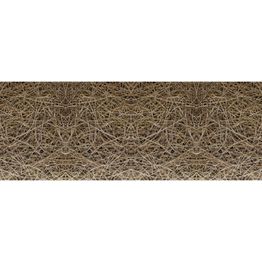 Valokuvatapetti Quattro Reed 8-osainen 372x280cm, ruskea