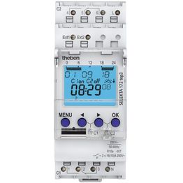 Digitaalinen kellokytkin Theben Selekta Top3 Astro, Astro-kellokytkin viikko-ohjelmalla