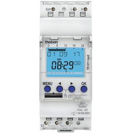 Digitaalinen kellokytkin Theben TR 611 Top3, viikko-ohjelmalla