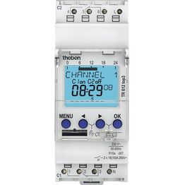 Digitaalinen kellokytkin Theben TR 612 Top3, viikko-ohjelma