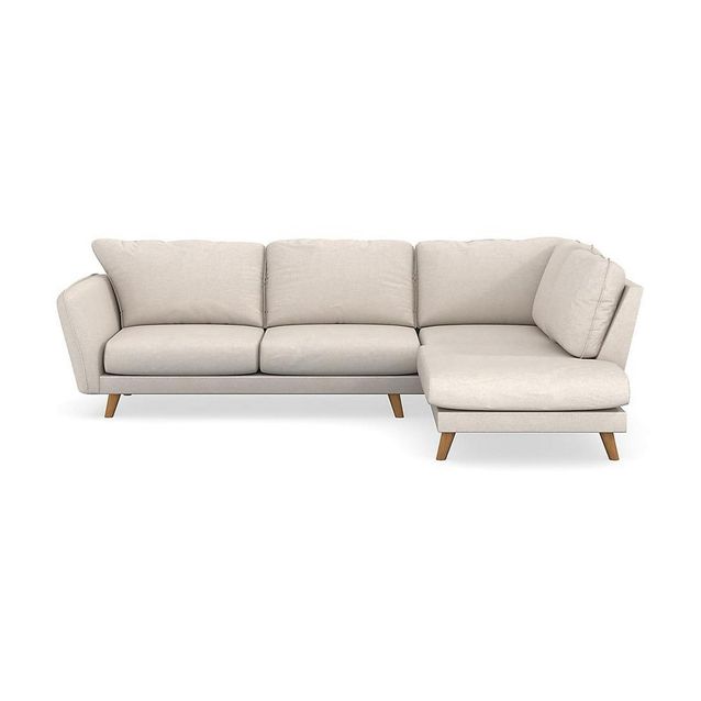 Divaanisohva Trend Lyx, 4-istuttava, oikeakätinen, L-muotoinen, eri verhoilu-/värivaihtoehtoja (E4LOD)