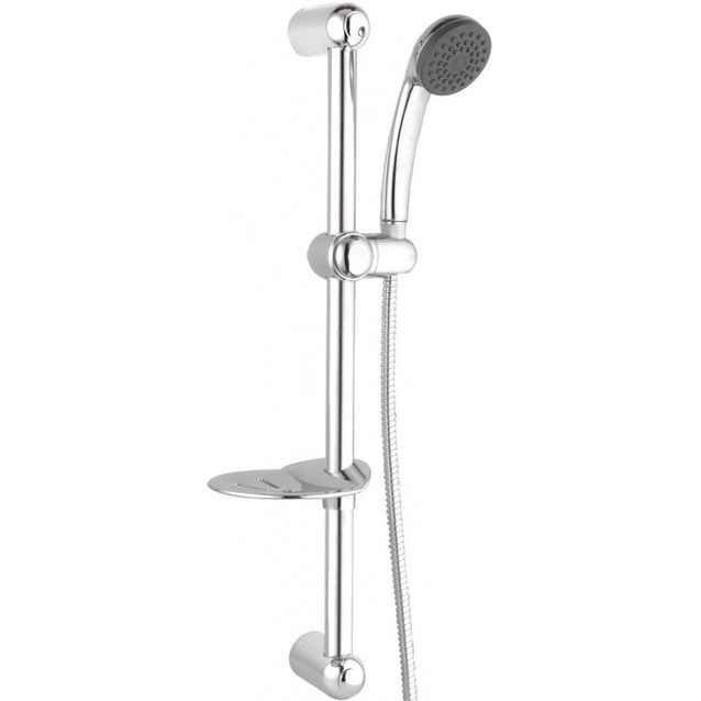 Suihkusetti Demerx Basic, vettä säästävä, kromi