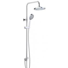 Sadesuihkusetti Demerx Royal II, vettä säästävä, hierova suihku, kromi