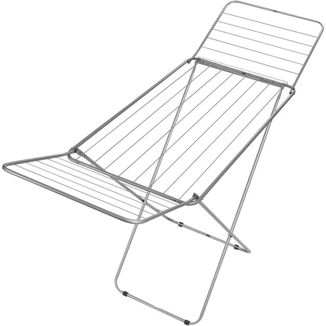 Kuivausteline Demerx London Eco, 20m, valkoinen