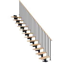 Portaat Dolle Cork, Classic III -kaide, lakattu pyökki, suora, eri värejä ja kokoja