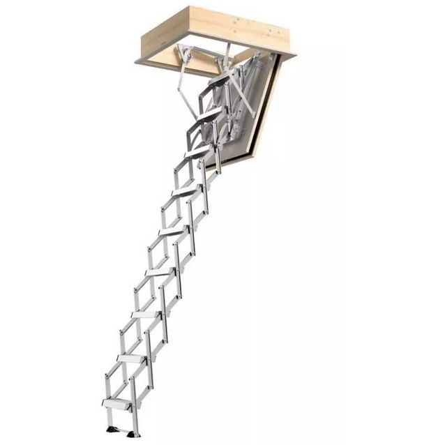 Ullakkoportaat Dolle REI60 Vario 700x900 mm kattoaukkoon paloturvallinen