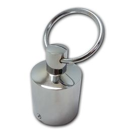 Kaideköyden päätytulppa renkaalla Arctic Marine 35 mm kromi