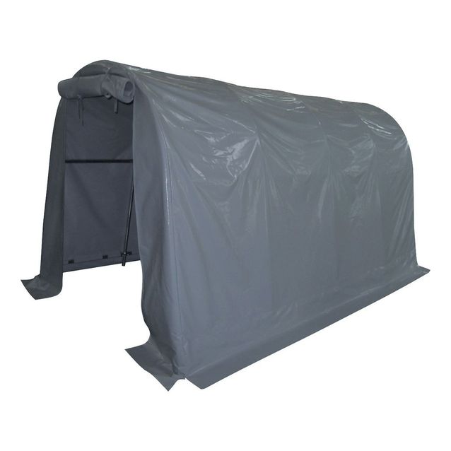 Mönkijätalli Prohall, 2.1x3.5x1.9m, 500g, läpiajettava, harmaa