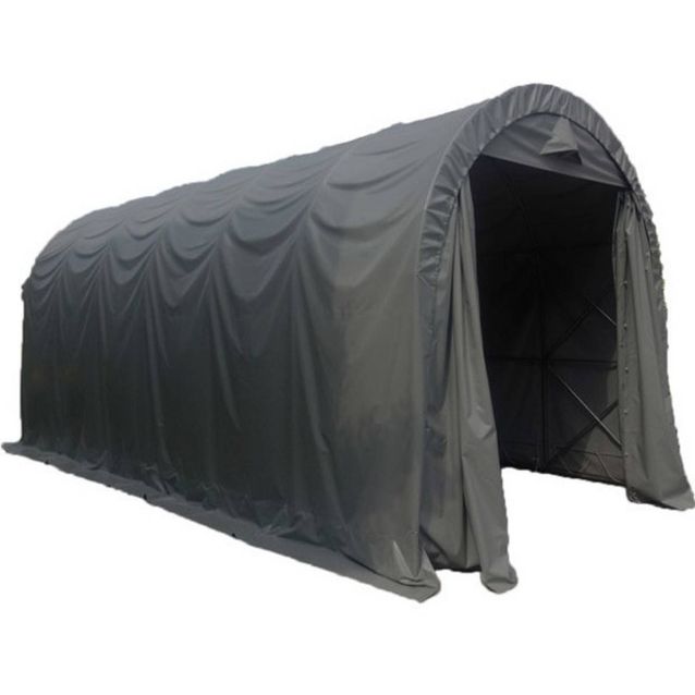 Pressutalli Prohall, 3,5x7,5m, 500g/m2, harmaa