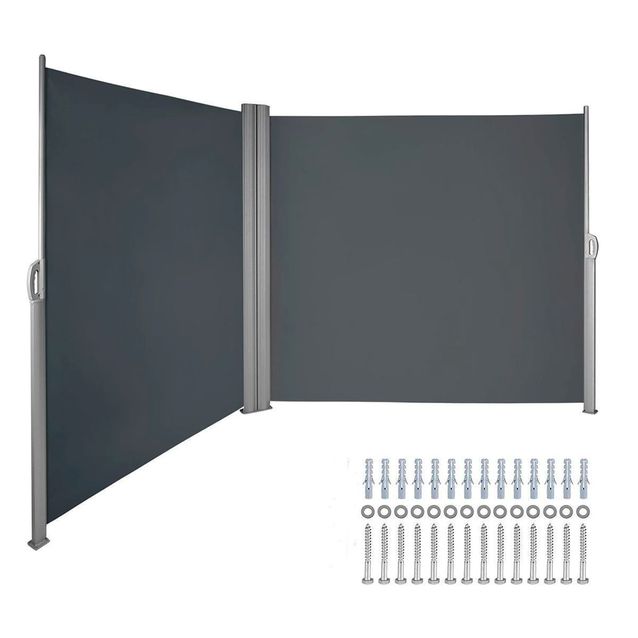 Sivumarkiisi Green Land, 280G, 160x600cm