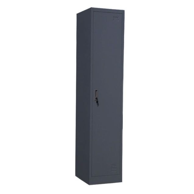 Pukukaappi Timco 1P, 1900x380x450mm, grafiitinharmaa