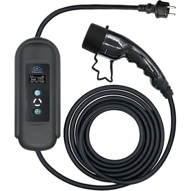 Sähköauton latausasema Motorwerk EV, Type 2, 3.7kW, 8m