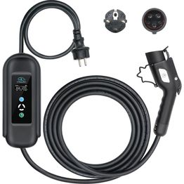 Sähköauton latauslaite Motorwerk EV, Type1, 1-vaihe, 16A, 3.7kW, 5m kaapeli