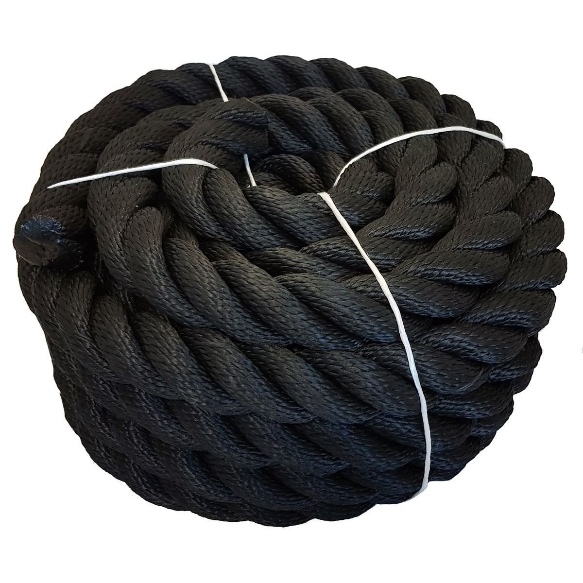Kaideköysi Arctic Rope 35 mm x 6 m musta