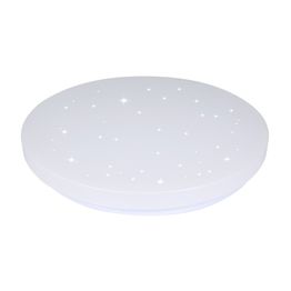 LED-plafondi LED Energie 24 W 1600 lm CCT kaukosäädin Ø350 mm tähtikuvio