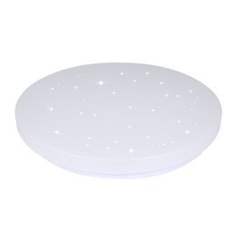 LED-plafondi LED Energie 36 W 2500 lm IP20 CCT kaukosäädin Ø500 mm tähtikuvio