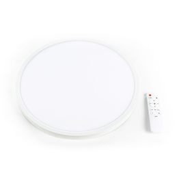 LED-plafondi LED Energie 24 W 2400 lm IP40 CCT kaukosäädin Ø400 mm valkoinen