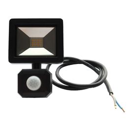 LED-valonheitin LED Energie 10 W 12 V 800 lm 4000 K IP43 0,8 m kumikaapeli PIR-sensori