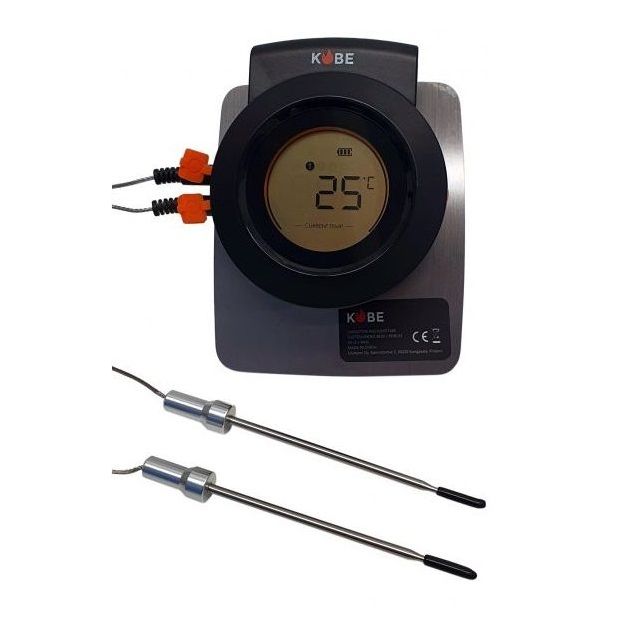 Paistomittari kaasugrilleihin Kobe Smart Heat, 2kpl antureita