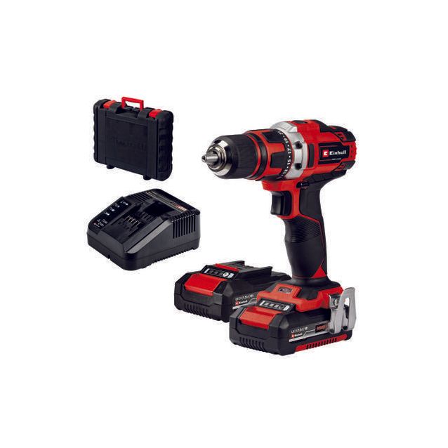 Akkuporakone Einhell PXC TE-CD 18/40 Li 40 Nm 18V 2x1,5 Ah akuilla