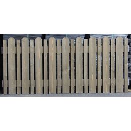 Aitaelementti EKETRÆ Viborg 180x80 cm pohjamaalattu kuusi