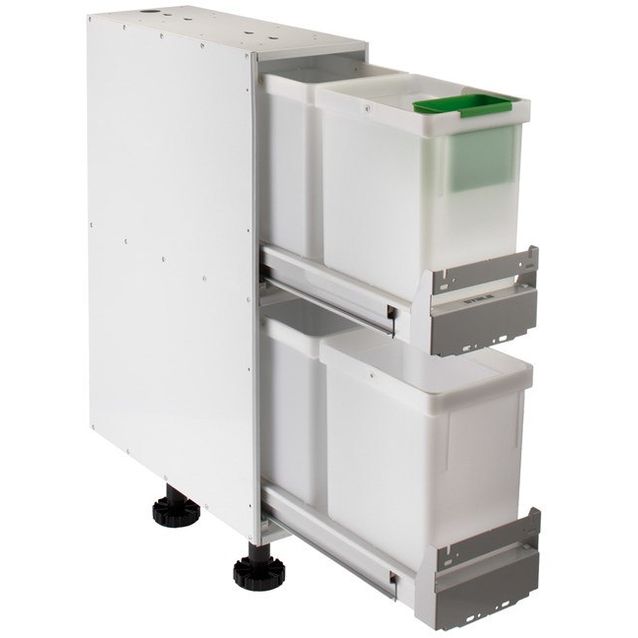 Jätevaunu Stala Ekosystem 2-2 EKOSYS 4x10 L