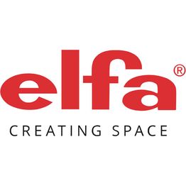 Yläkaapin ovet Elfa Garage mattaharmaa
