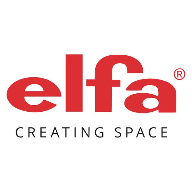 Yläkaapin ovet Elfa Garage mattaharmaa