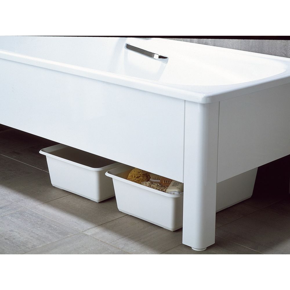 Säilytystilaa Svedbergs emaliammeen alla