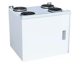 Ilmanvaihtokone lämmöntalteenotolla Enervent Salla eWind E, eri kätisyyksiä