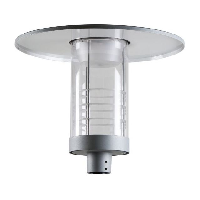 Pylväsvalaisin Ensto Maestro MAE30LHH, 25W/840, 4000K, 3100lm, IP65, helmenharmaa