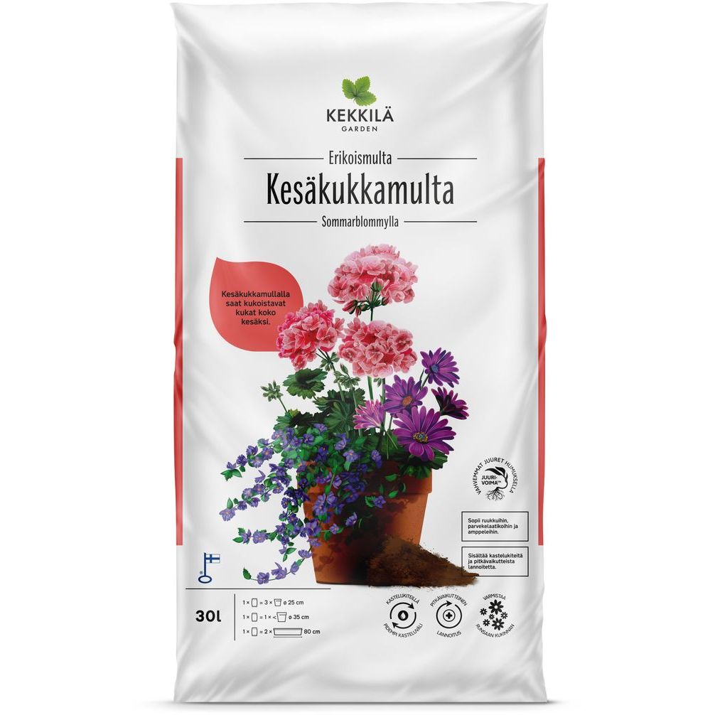 Kesäkukkamulta Kekkilä 70 säkkiä x 30 l lava 2100 litraa