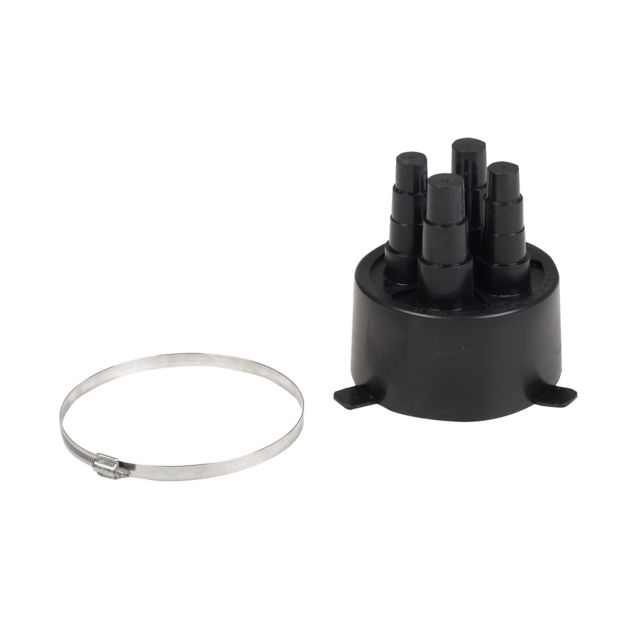 Eristetyn putken päätyhattu Meltex, 4-päinen, Ø22-40/160 mm