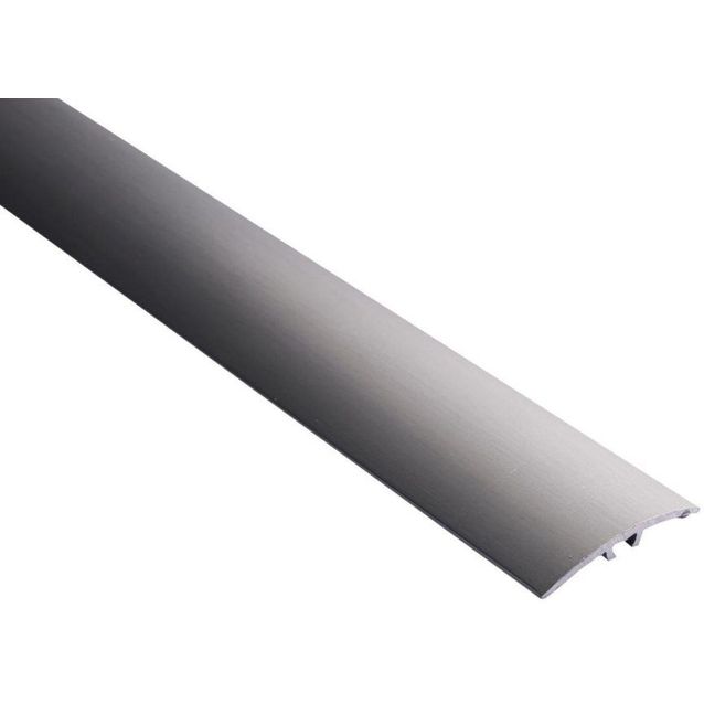 Eritasolista Maler sileä 0-10mm 5x40x1000mm alumiini tulppa harjattu grafiitti