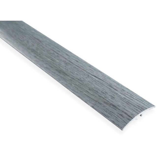 Eritasolista Maler sileä 0-10mm 5x40x2000mm alumiini tulppa harmaa tammi