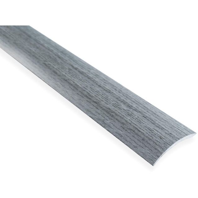 Eritasolista Maler sileä 0-10mm 6,2x41x2000mm alumiini tarra harmaa tammi
