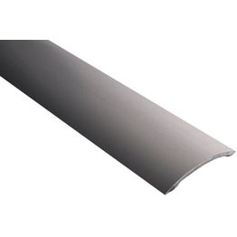 Eritasolista Maler sileä 0-18mm 8,4x61x1000mm alumiini tarra harjattu grafiitti