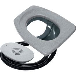 Erotteleva käymäläistuin Separett Pikkula 500 harmaa