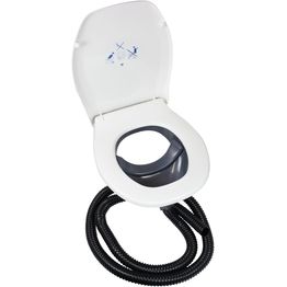 Erotteleva käymäläistuin Separett Pikkula 501 harmaa