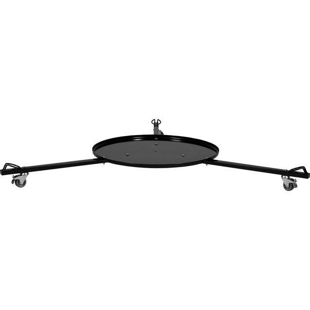 Tulipadan alusta pyörillä Espegard, musta