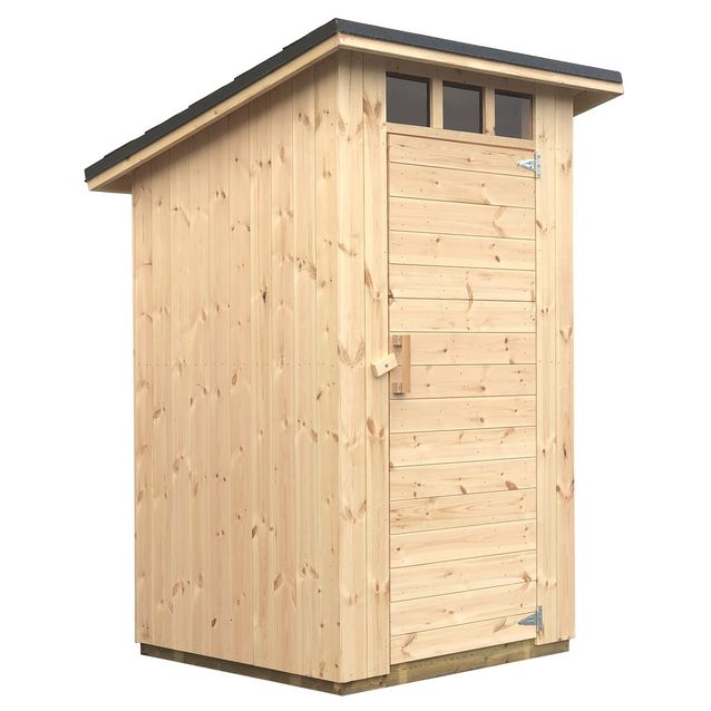 Espoo käymälärakennus 125x125cm