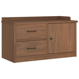 Eteisen penkki SANDNES, 87x40x50 cm täysi mänty, eri värejä (43782)